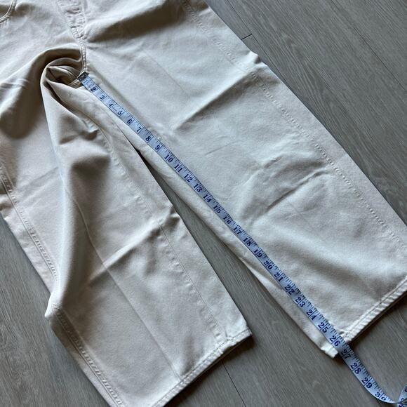 J Crew Barrel Leg Jean Womens 28 Ecru Wash - Picture 7 of 11